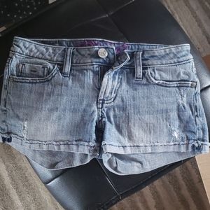 Fox Distressed Shorts